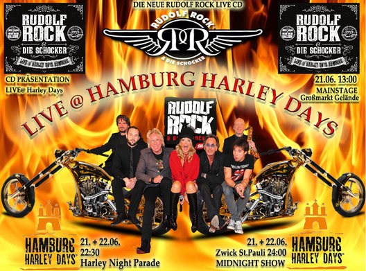 Rudolf Rock goes Harley Days !!!