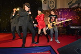 SUSI & RUDOLF ROCK mit UDO LINDENBERG im Hotel ATLANTIC bei der Live TV-Show